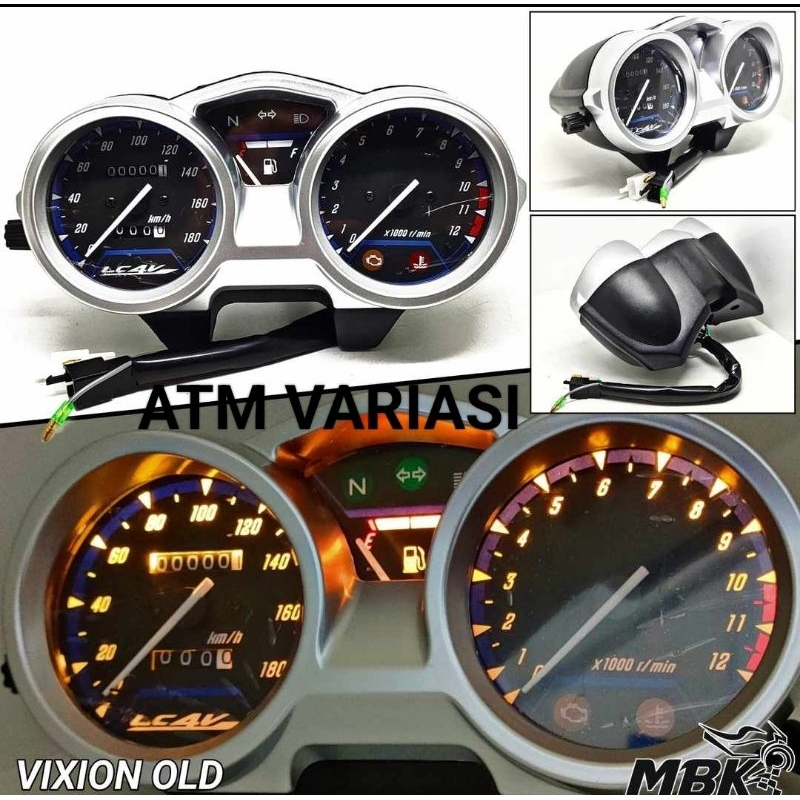 SPIDOMETER KILOMETER SPEEDOMETER ASSY VIXION OLD, VIXION NEW, RX-KING OLD, RX-KING NEW,