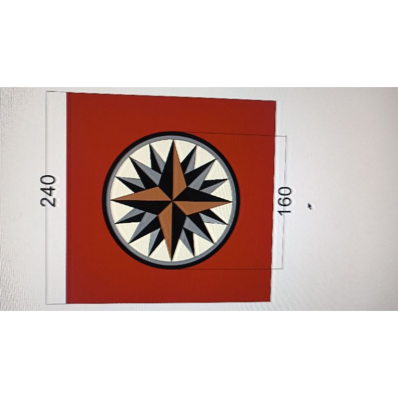 Granit motif pola 160x160