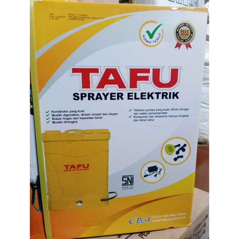 Sprayer Elektrik TAFU CBA 16 Liter