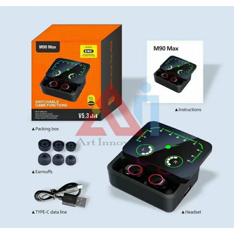 earphone bluetooth m90