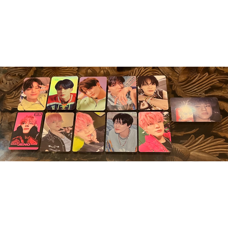 Ready Stock / Official / Photocard Jeno NCT Dream / PC Jeno SG 21/ PC Jeno Trading Card Pink/ PC Jen