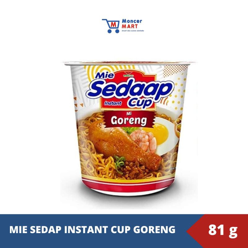 

Mie Sedaap Instan Cup Goreng 81 g