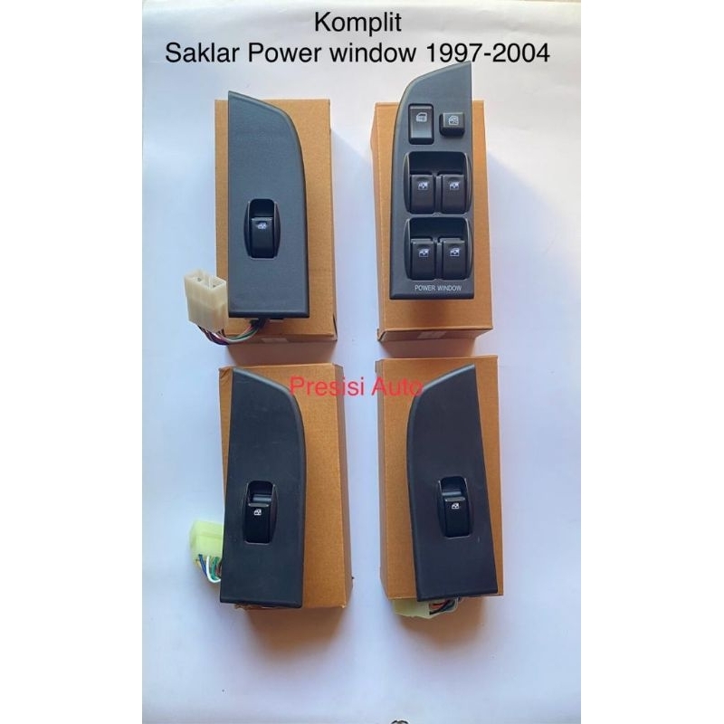 Saklar power windo mobil kijang kapsul 1997-2000