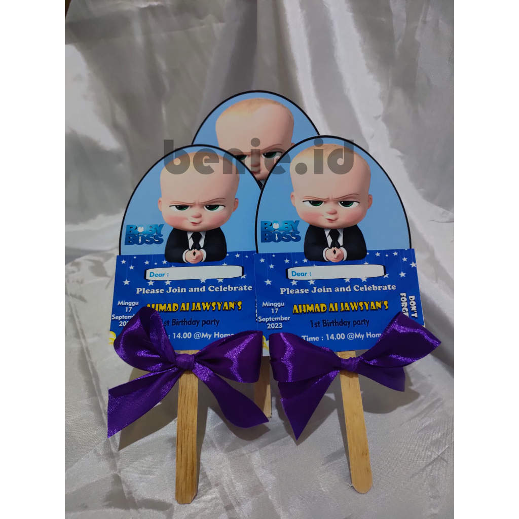 Undangan ultah custom | undangan ulang tahun | undangan lucu | undangan unik