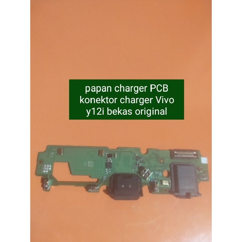 papan charger PCB konektor charger Vivo y12i bekas original