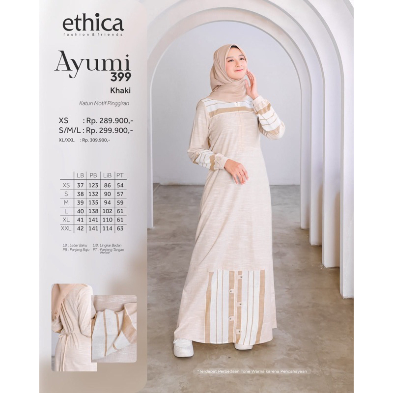 Gamis Ethica Ayumi 399