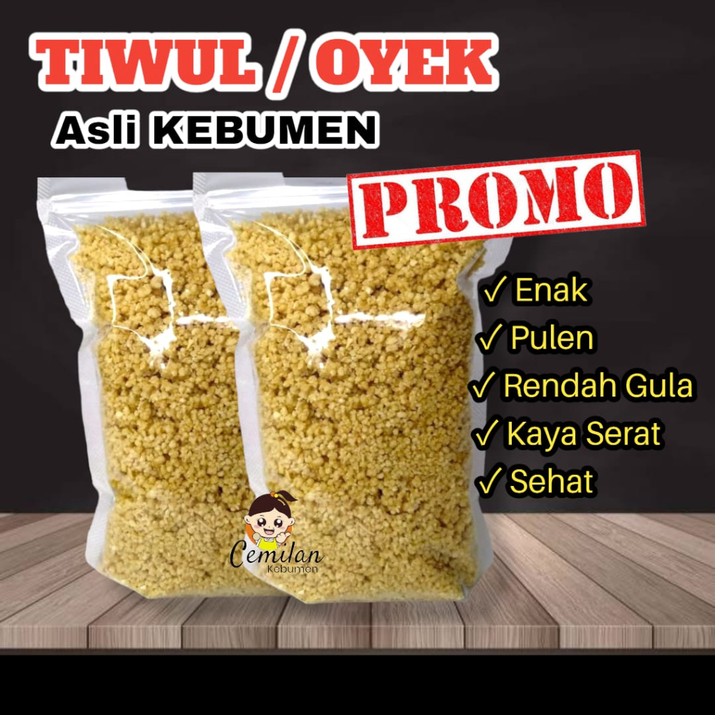 

Tiwul Singkong Instan 500gr Original Asli Kebumen