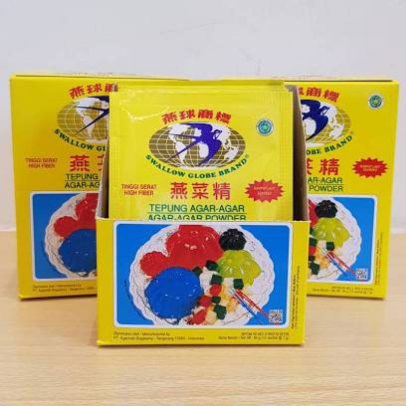 

Agar Swallow Globe Brand 7 gram