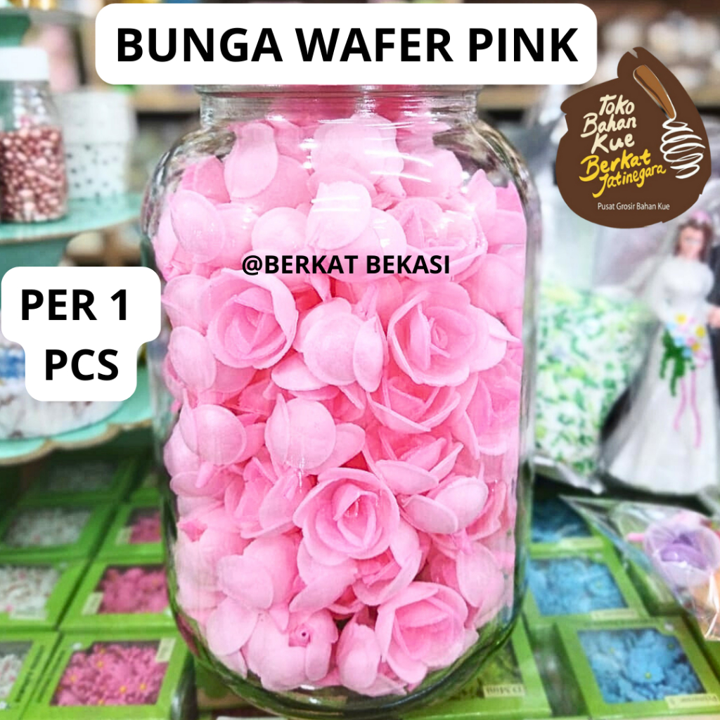 

WAFER BUNGA/HIASAN KUE/HIASAN ROTI