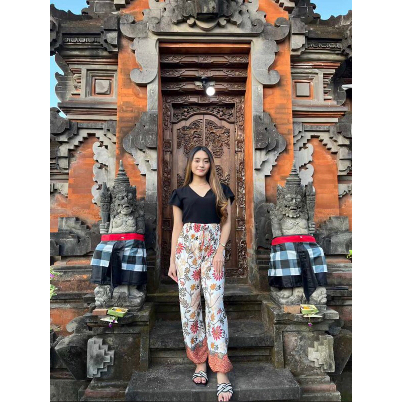 Satin Cullote Pants | Kulot Joger Pants Satin Celana Joger Wanita Kulot Hw Aladin Wanita