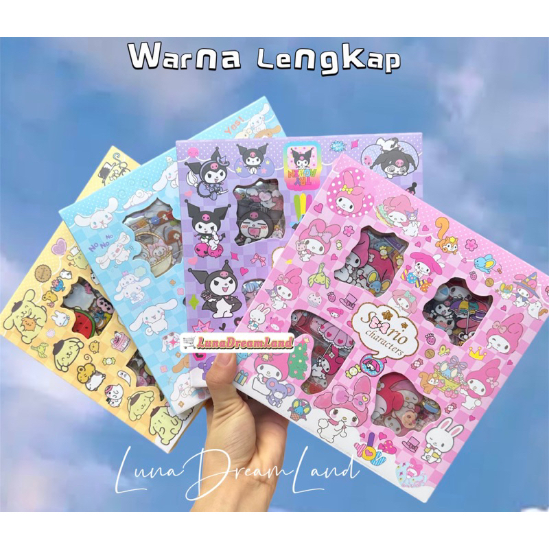 

BISA COD Stiker Sanrio Viral isi 100 Lembar
