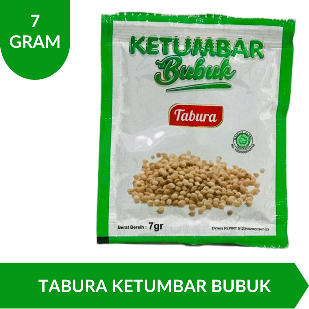 

Tabura Ketumbar Bubuk 7 Gram