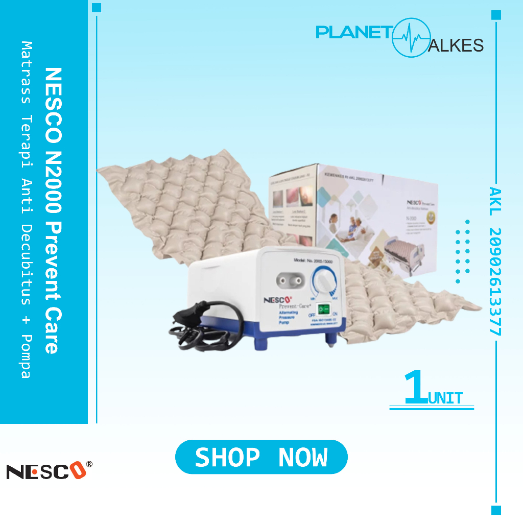 Kasur decubitus nesco / MATRAS ANTI DECUBITUS / KASUR ANGIN TERAPI PASIEN NESCO N2000 Kasur Decubitu