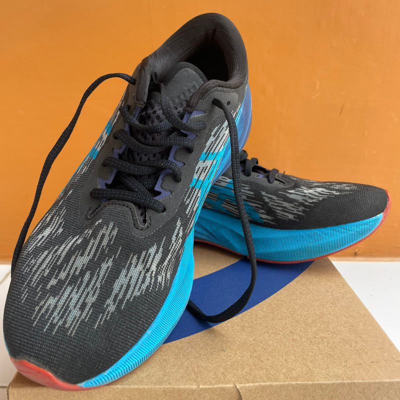 ASICS NOVABLAST 3 BLACK ISLAND BLUE (SECOND)