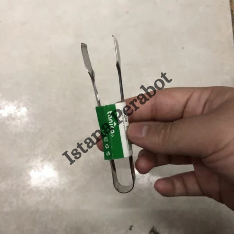 Pencapit Kue Mini Tanica Stainless Capitan Makanan