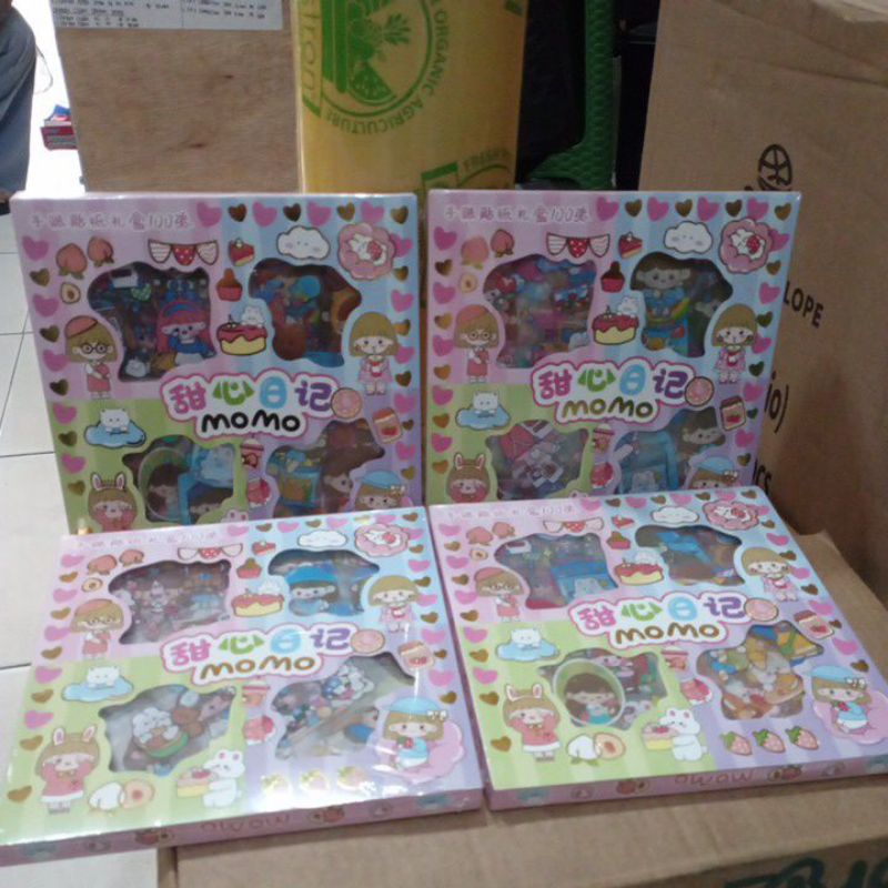 

(1box) sticker 1 box isi 100