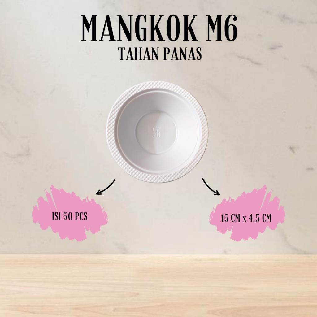 MANGKOK PLASTIK M6