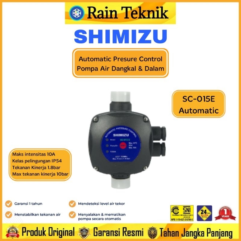 120 Automatic Pompa Air Shimizu SC- 015E / Otomatis Pengontrol Pompa Air Shimizu SC 015 E / Otomatis