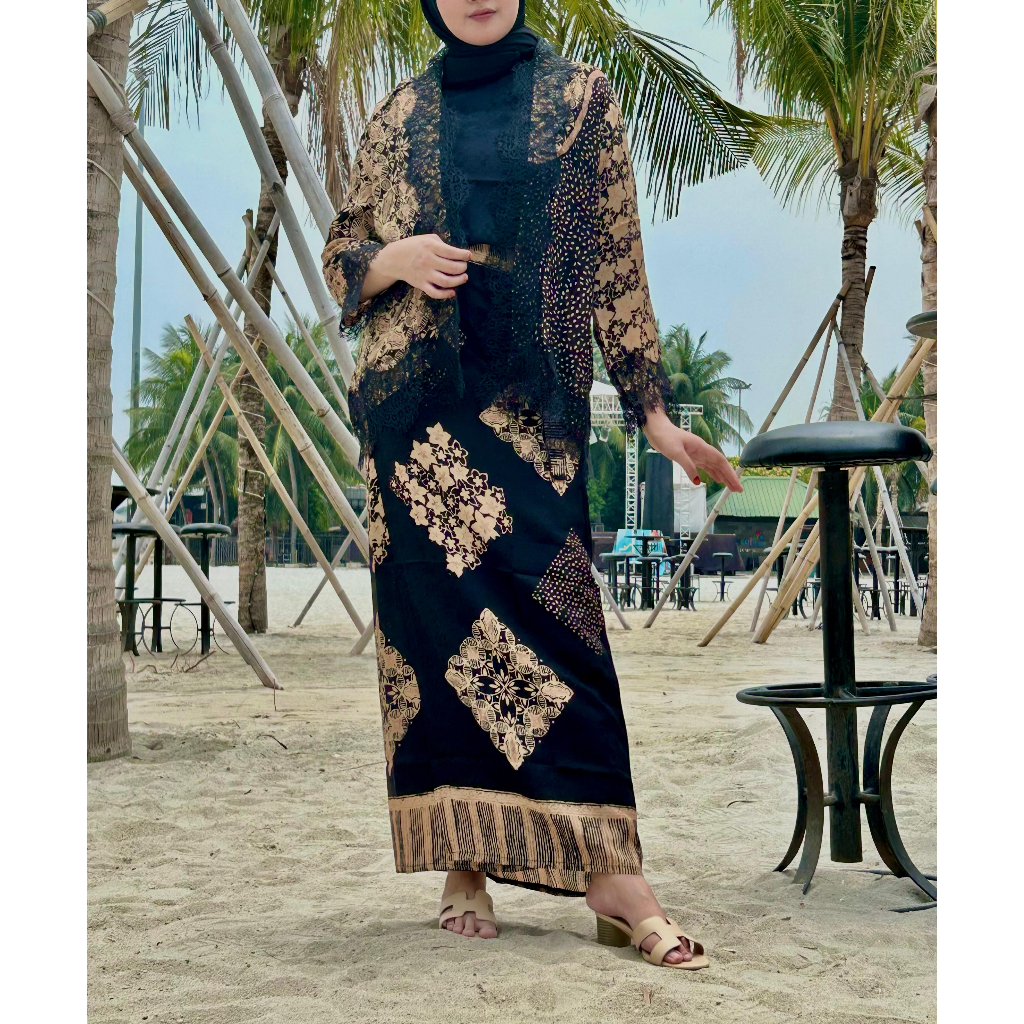 Dhara Series - Set Batik Viscose Wanita Modern / Outer Batik Wanita