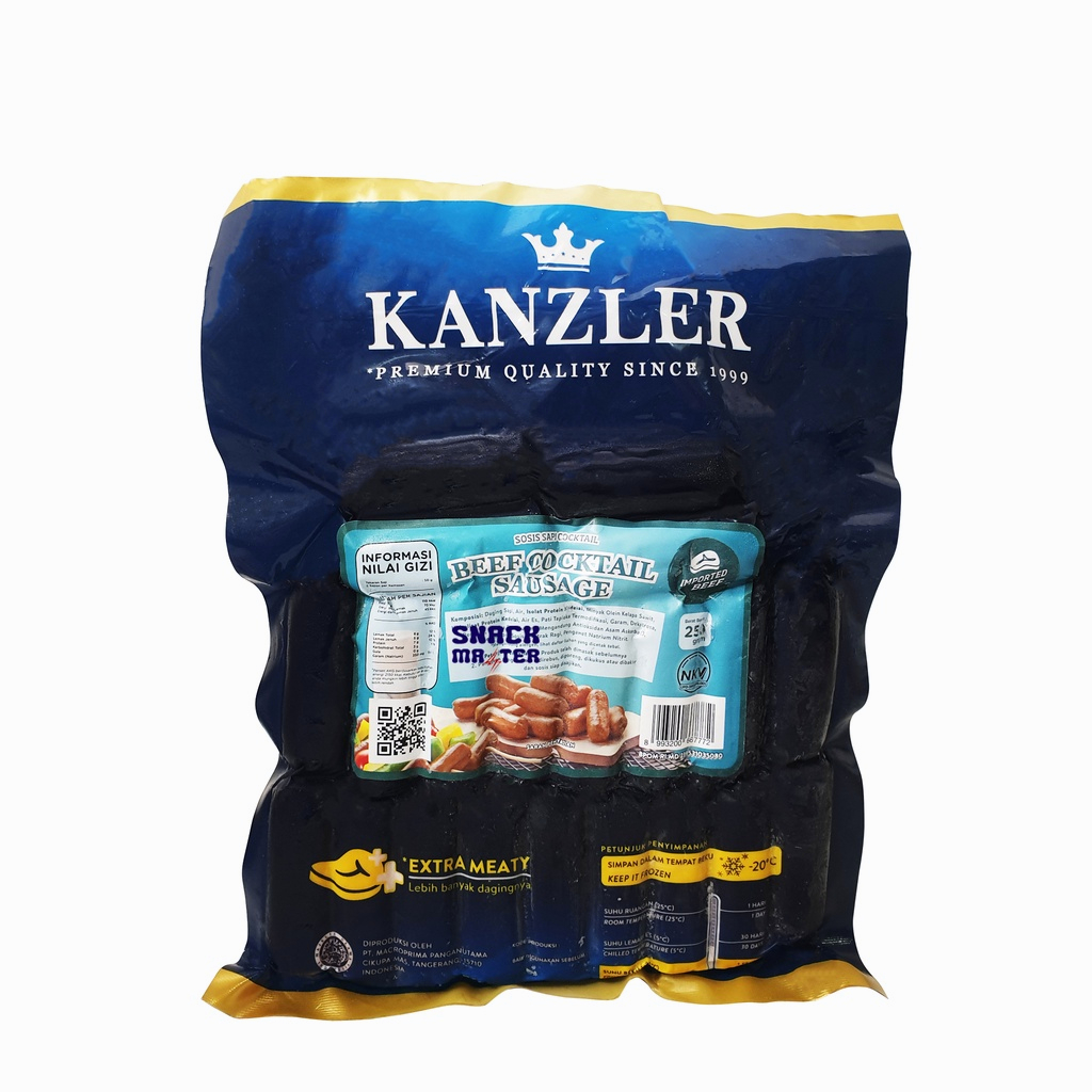 

Kanzler Sosis Beef Cocktails 1 pcs