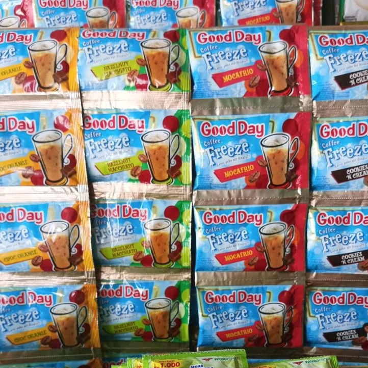 

Good Day FREEZE all variant isi 10 sachet