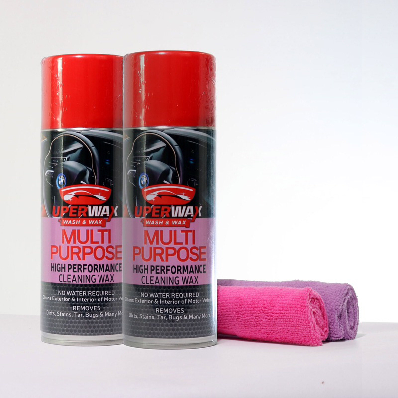 UPERWAX - MULTIPURPOSE CLEANER PEMBERSIH SERBAGUNA WASH N WAX MOBIL/MOTOR HIGH PERFORMANCE CLEANING 