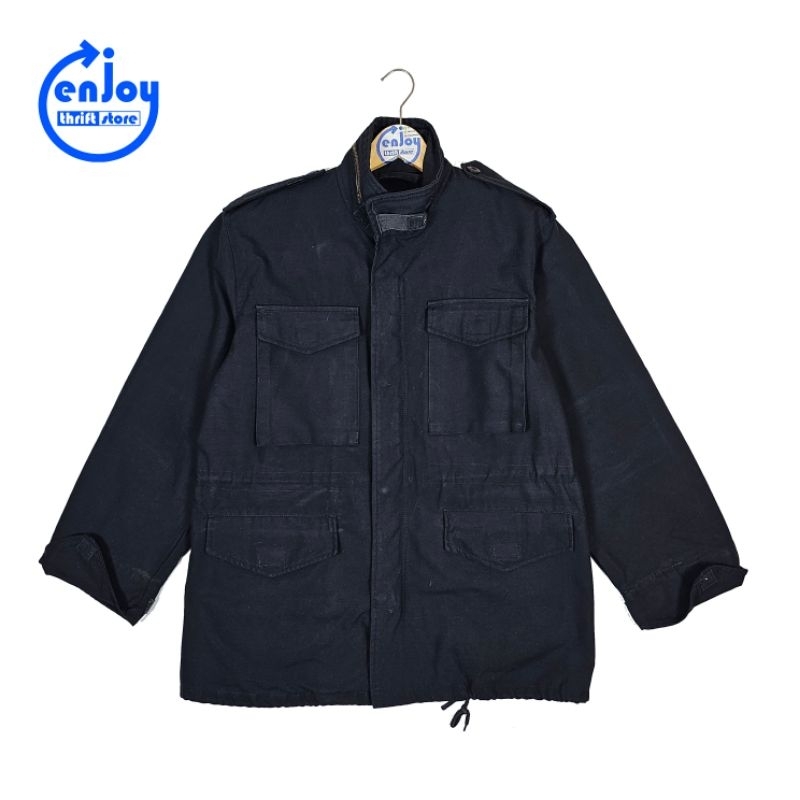 outdoor jacket casual kasual pria PLAIN PARKA panjang gunung haiking camping utility