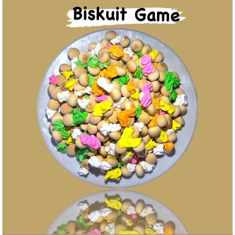 

CEMILAN BISKUIT GAME /SNACK JADUL / 500G