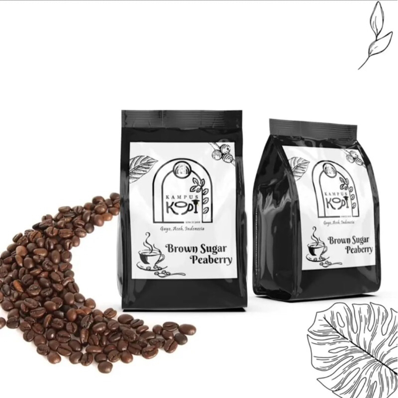 

KOPI GAYO ACEH ARABIKA SEMI WASH BROWN SUGAR PEA BERRY (MEDIUM) KOPI/BUBUK