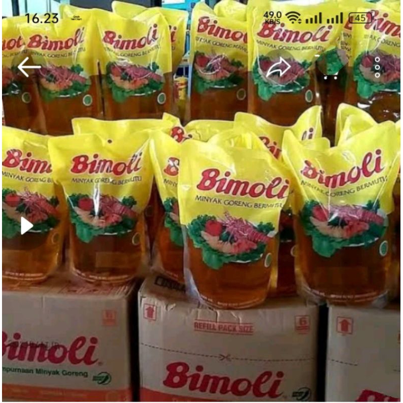 

Minyak Goreng BIMOLi 2 Liter