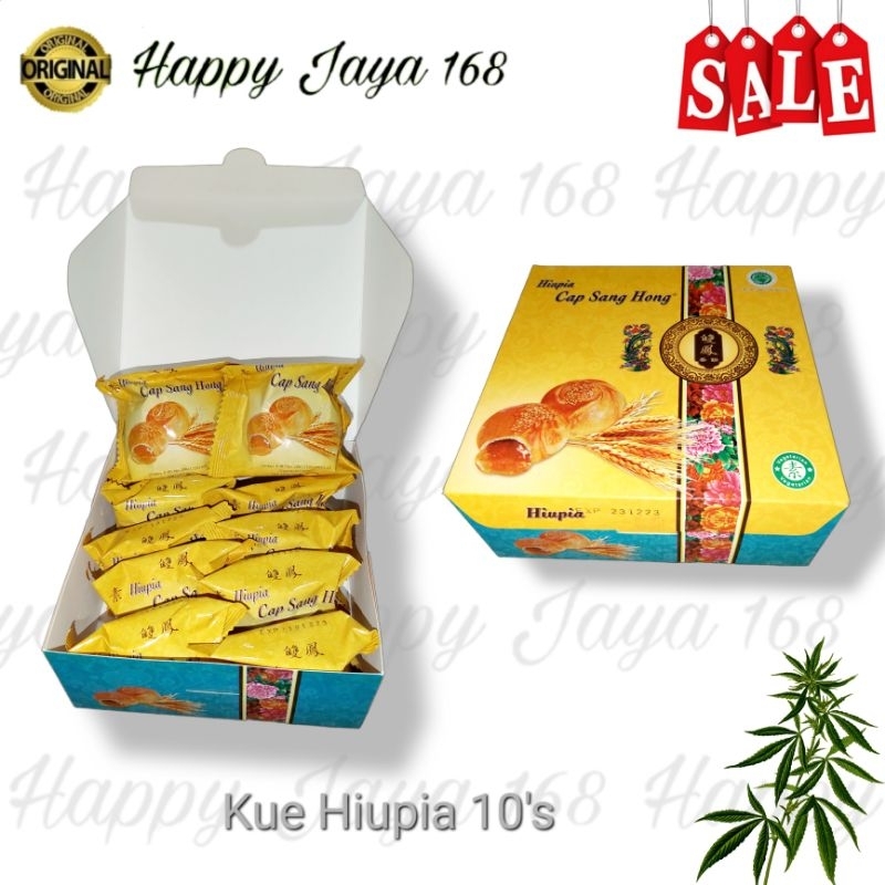 

Kue Vegetarian Hiu Pia Cap Sang Hong Isi 10's