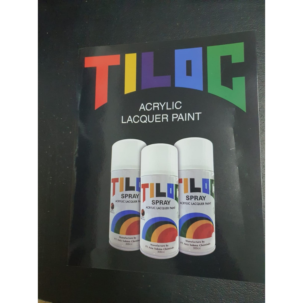 CAT SEMPROT TILOC ACRYLIC SPRAY PAINT (BKN PYLOX SAMURAI DITON ARTIC)
