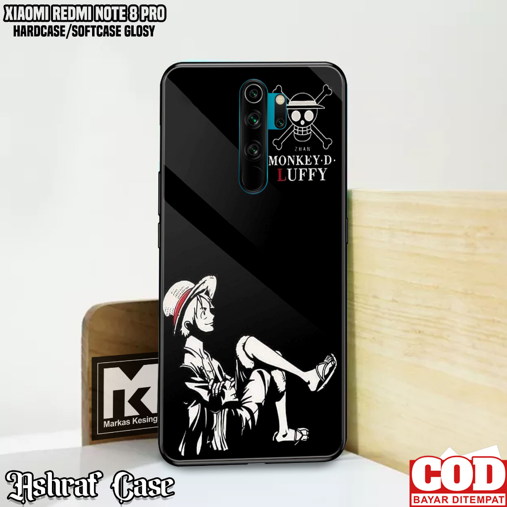 Case Xiaomi Redmi Note 8 Pro - Casing Xiaomi Redmi Note 8 Pro ( OP ) Softcase Glass - Silikon Xiaomi