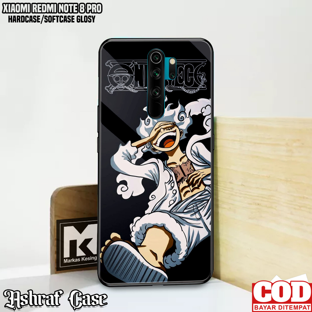 Case Xiaomi Redmi Note 8 Pro - Casing Xiaomi Redmi Note 8 Pro ( LUFY ) Softcase Glass - Silikon Xiao