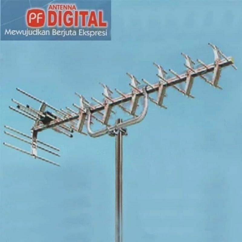 Antena TV UHF PF HDU-25 ini produk Original dirancang khusus untuk TV Analog dan TV Digital DVB-T2 p