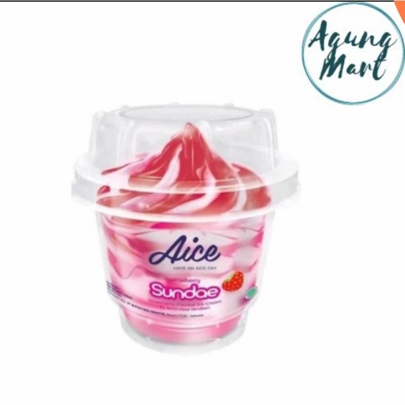 

Aice Sundae Strawberry Cup