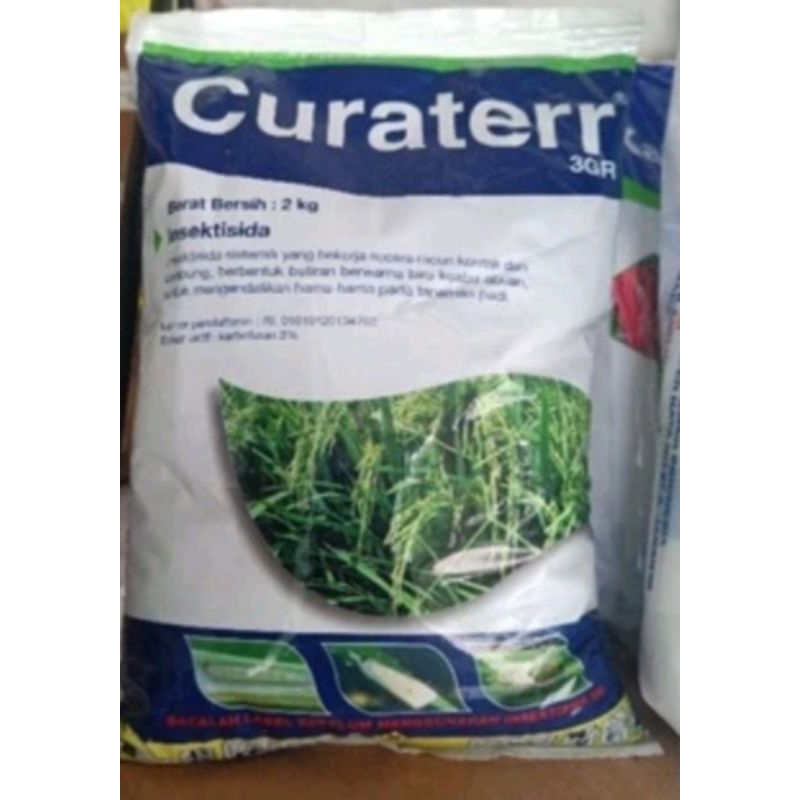 Curater 3 GR isi 2 kg pembasmi hama dalam tanah