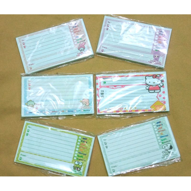 

Lebel pengiriman olshop kecil murah