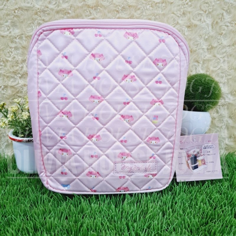 

Pouch Stationary My Melody 6 Sekat Pink Pouch Storange My Melody Kain Pink Stationary Holder My Melody Pink