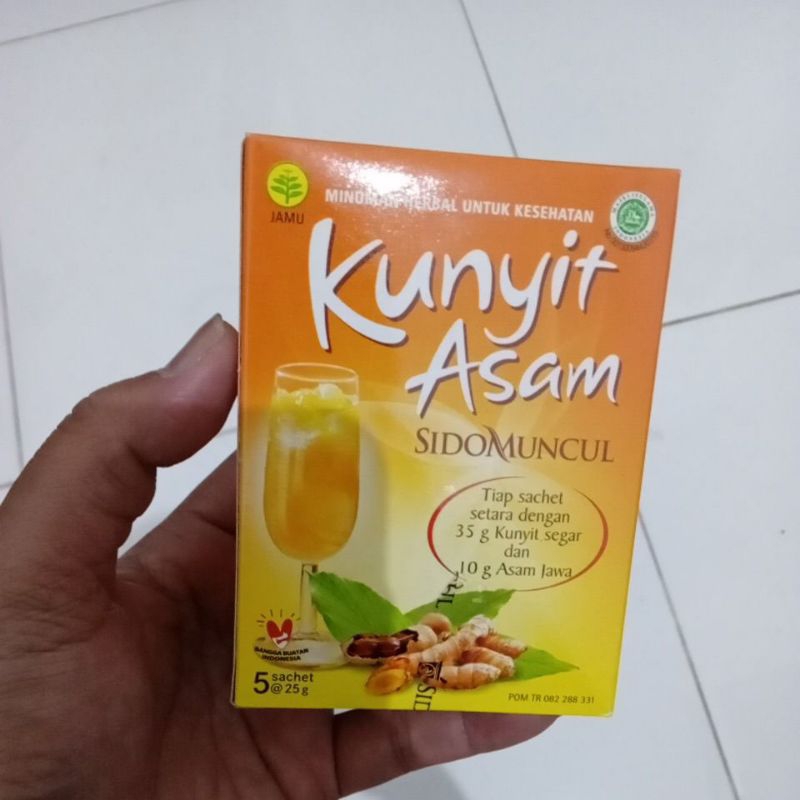 

Sido Muncul Kunyit Asam Box ( isi 5 sachet x 25g )