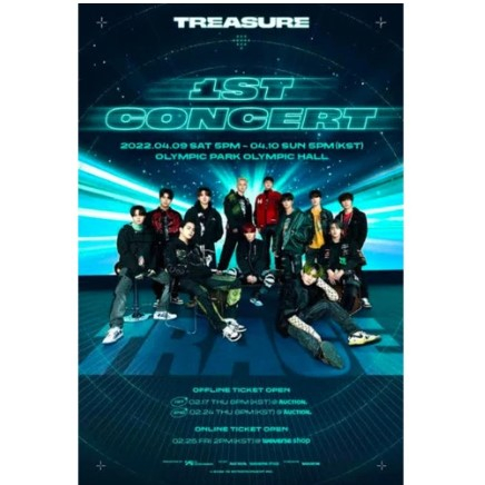 konser Treasure 'Trace' in Seoul 2022