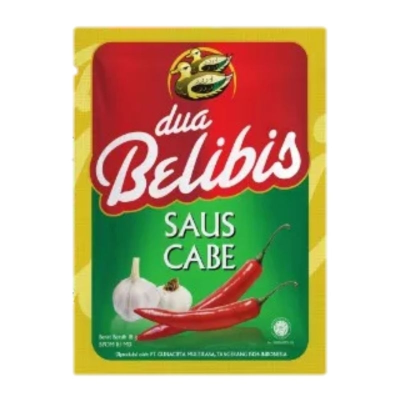 

DUA BELIBIS Saus Cabe 18 gr