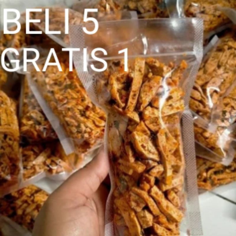 

beli 5 gratis 1 basreng pesas daun jeruk isi 100 gram asli