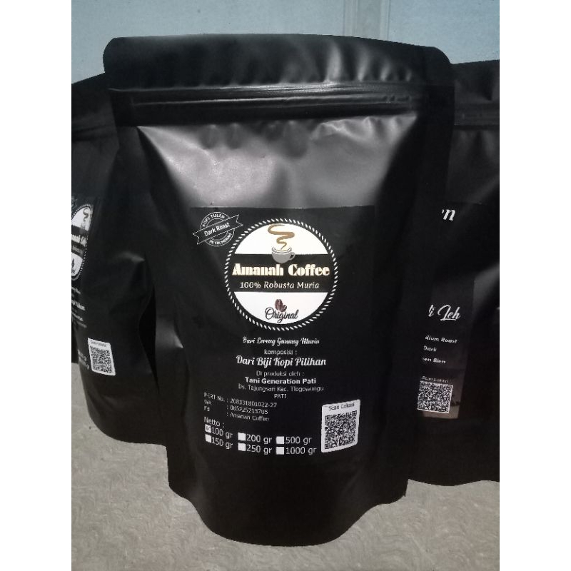 

KOPI BUBUK DARK 250 GR/COFFE/KOPI ROBUSTA/AMANAH COFFE/GRODIR KOPI/KOPI MURIA ORIGINAL