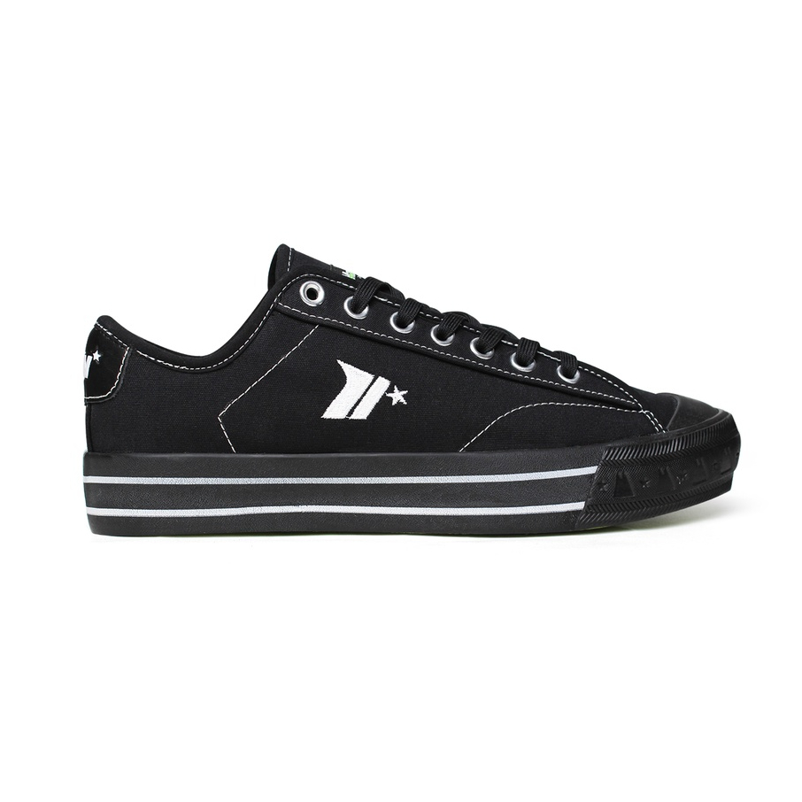 Mavelin Nitro Low Black Oreo - Sepatu Sneakers Casual Pria Wanita