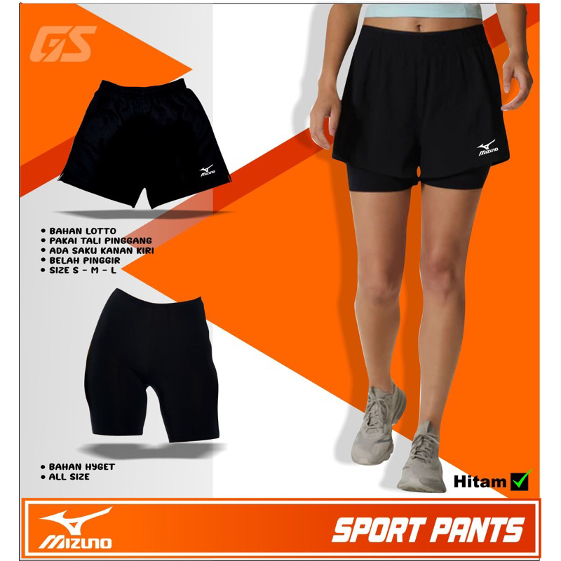 Celana pendek olahraga cewek celana voli cewek short pants voli woman celana pendek olahraga wanita