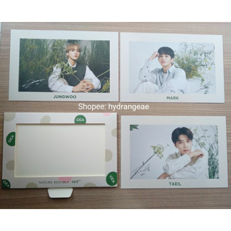 Postcard dan Frame NCT 127 Nature Republic Cica