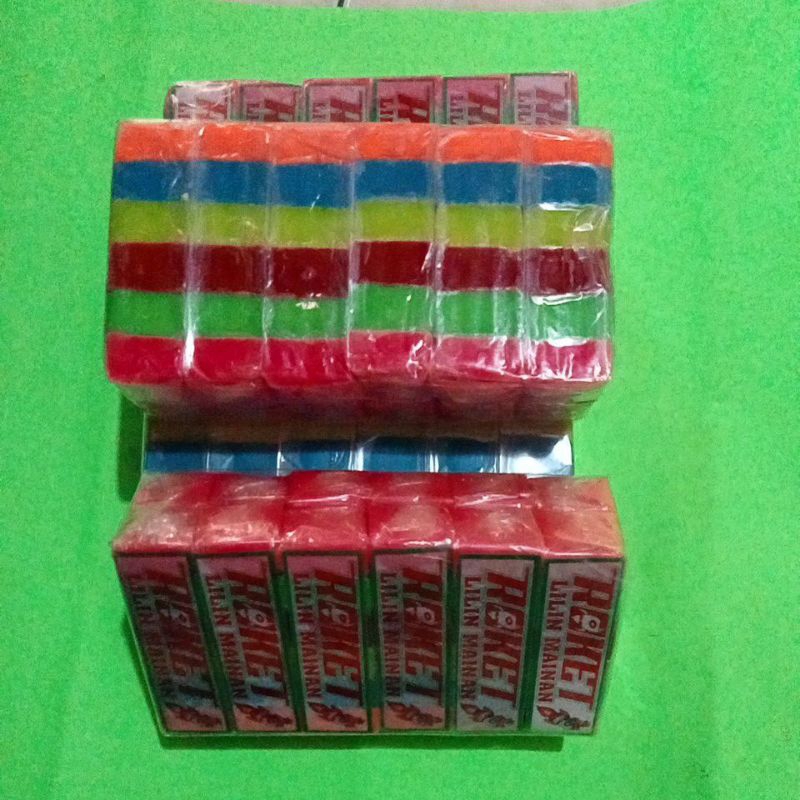 72 pcs lilin maiman/ plasticin anak  sni