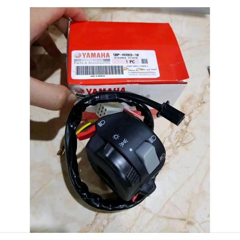 SAKLAR KIRI SCORPIO ASLI ORIGINAL YAMAHA 5BP-H3969-10