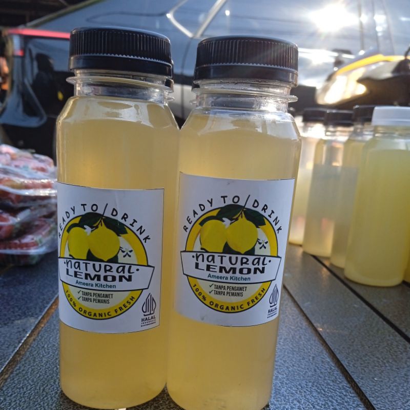 

natural lemon ready to drink